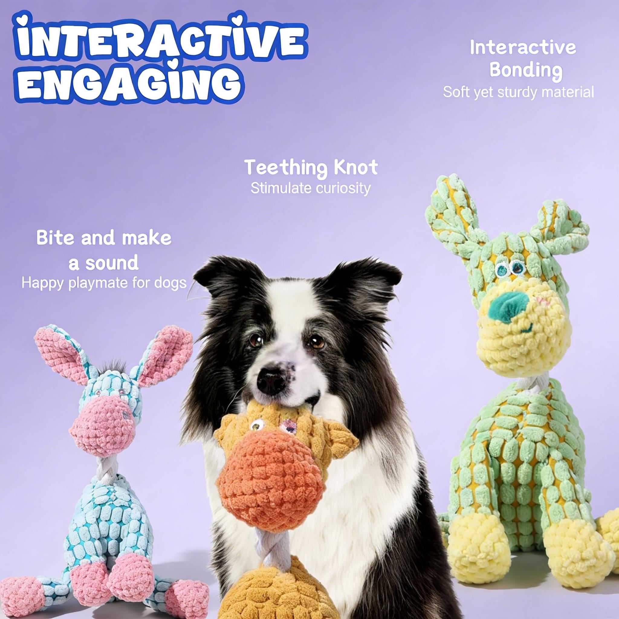 🐹Plush Toy for Aggressive Chew Dogs