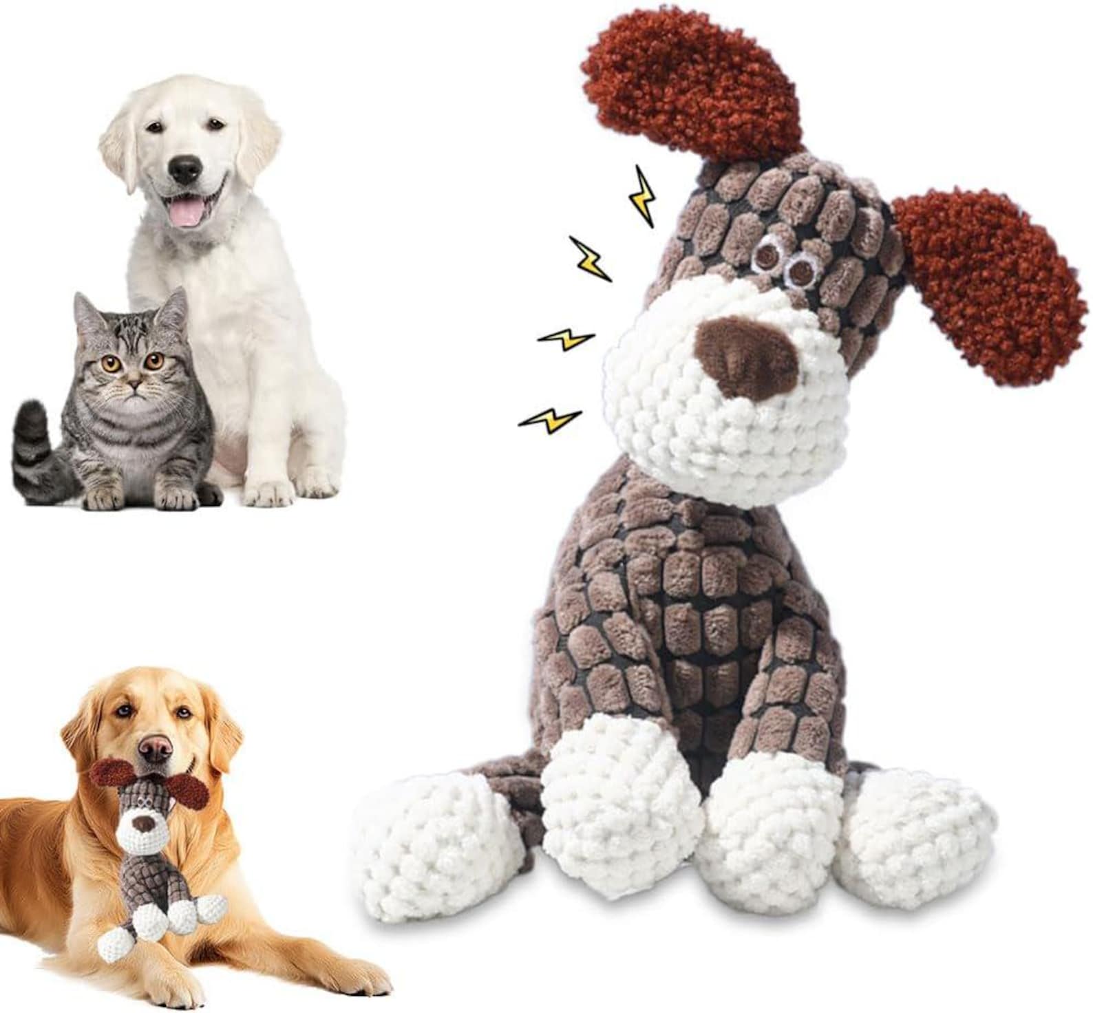 🐹Plush Toy for Aggressive Chew Dogs