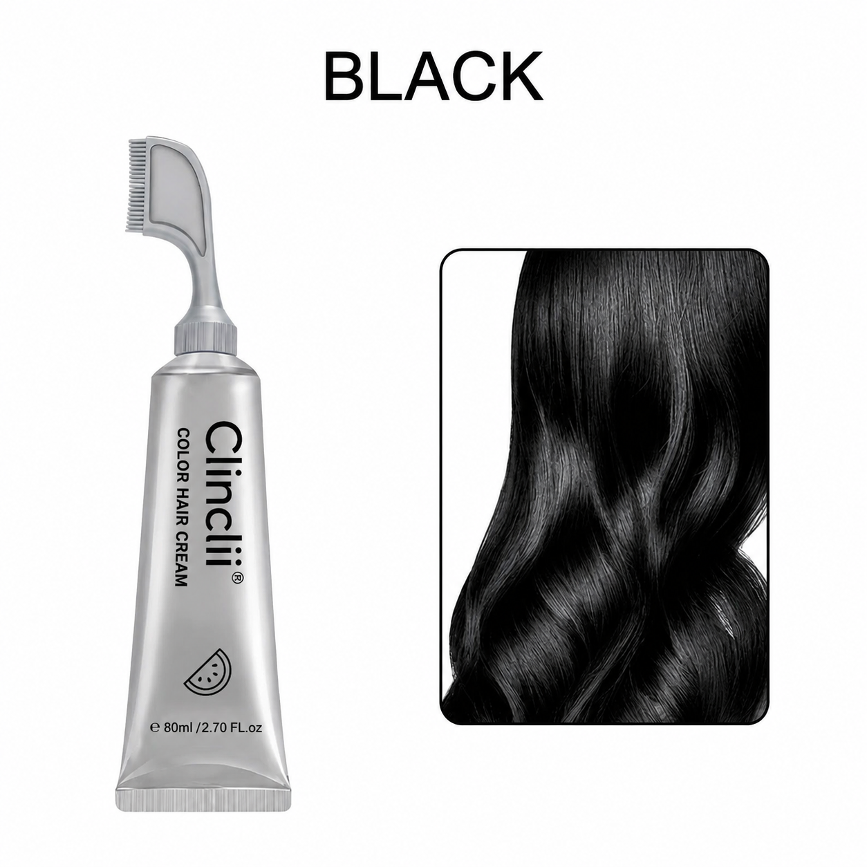 ✨Clinclii®  Hair Dye Cream, Covers Gray & Nourishes