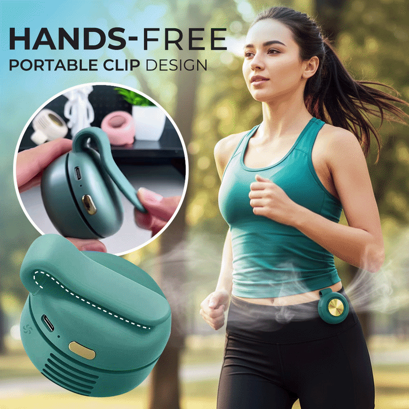 🔥Buy 1 Get 1 Free 🔥Wearable Tiny Cool Bladeless Clip Fan