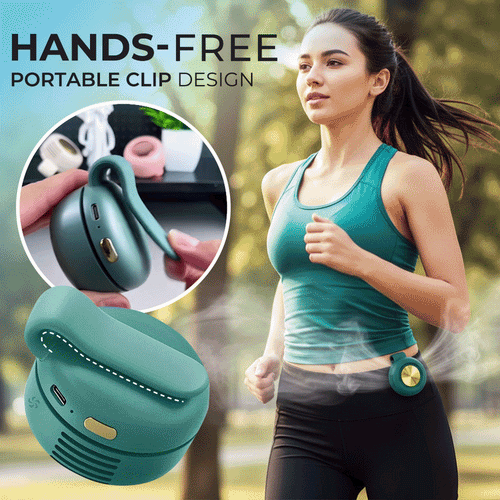 🔥Buy 1 Get 1 Free 🔥Wearable Tiny Cool Bladeless Clip Fan