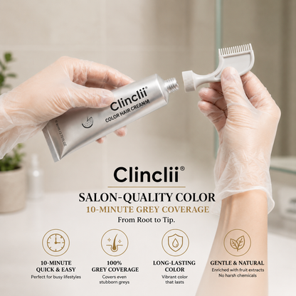 ✨Clinclii®  Hair Dye Cream, Covers Gray & Nourishes
