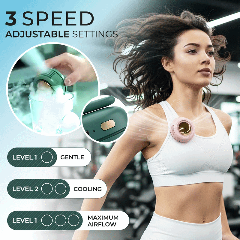 🔥Buy 1 Get 1 Free 🔥Wearable Tiny Cool Bladeless Clip Fan