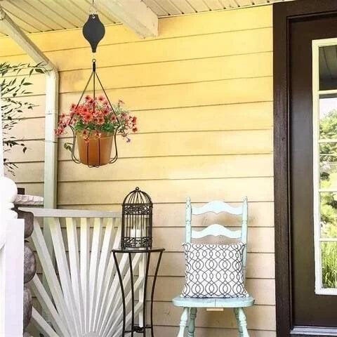 💥Blowout Sale 40% OFF🌳Plant Pulley Set For Garden Baskets Pots, Birds Feeder