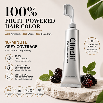 ✨Clinclii®  Hair Dye Cream, Covers Gray & Nourishes