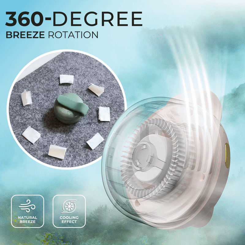 🔥Buy 1 Get 1 Free 🔥Wearable Tiny Cool Bladeless Clip Fan