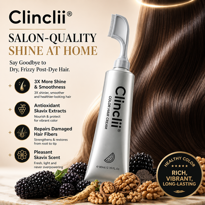 ✨Clinclii®  Hair Dye Cream, Covers Gray & Nourishes