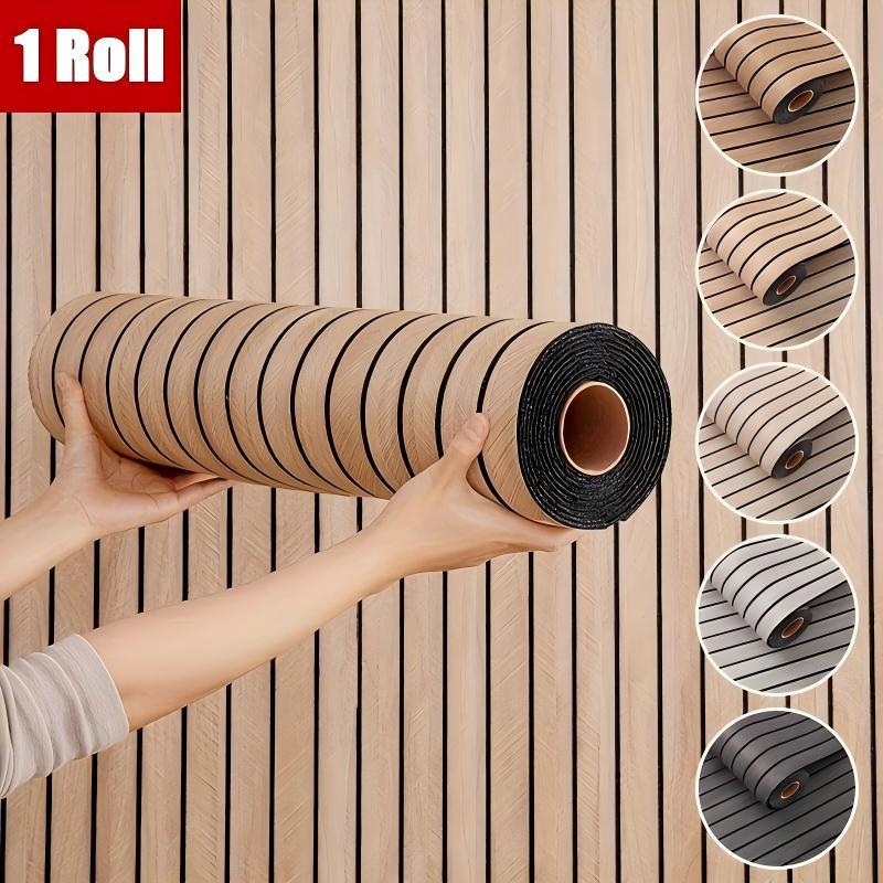 Wood Grain Pattern Wallpaper - Self-Adhesive Wall Sticker
