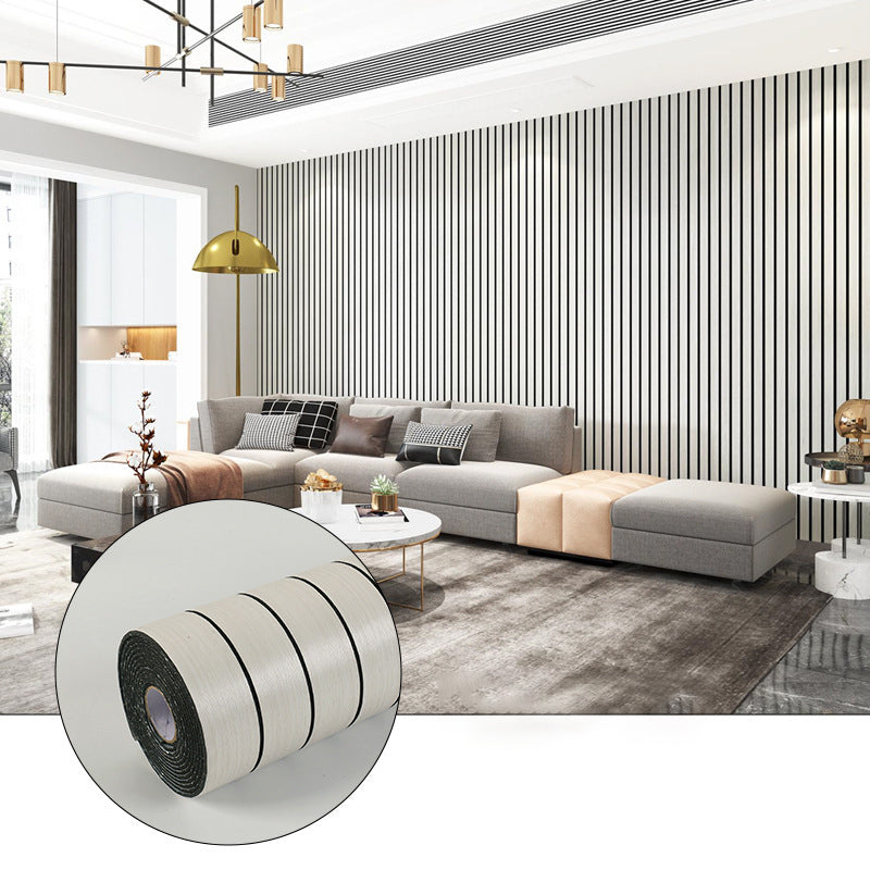 Wood Grain Pattern Wallpaper - Self-Adhesive Wall Sticker