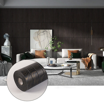 Wood Grain Pattern Wallpaper - Self-Adhesive Wall Sticker
