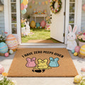 HOT SALE 49% OFF - Zero Peeps Given Doormat