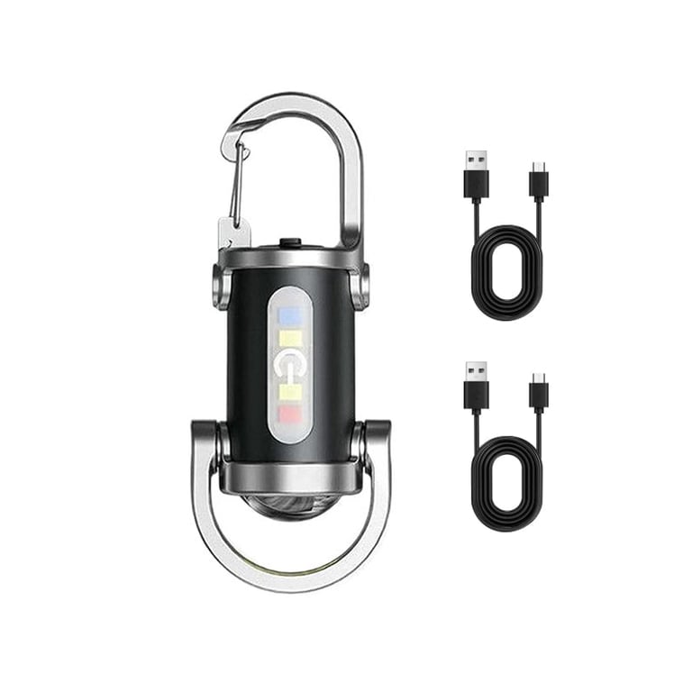 Rechargeable Mini Flashlight Keychain