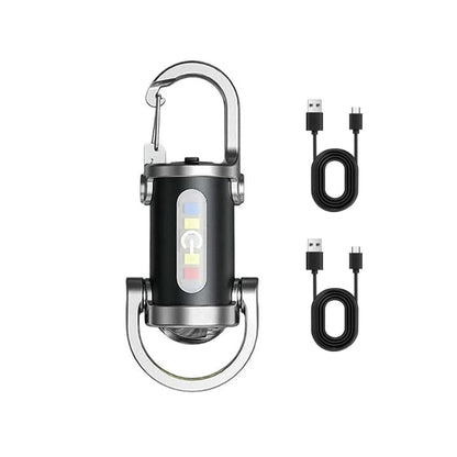 Rechargeable Mini Flashlight Keychain